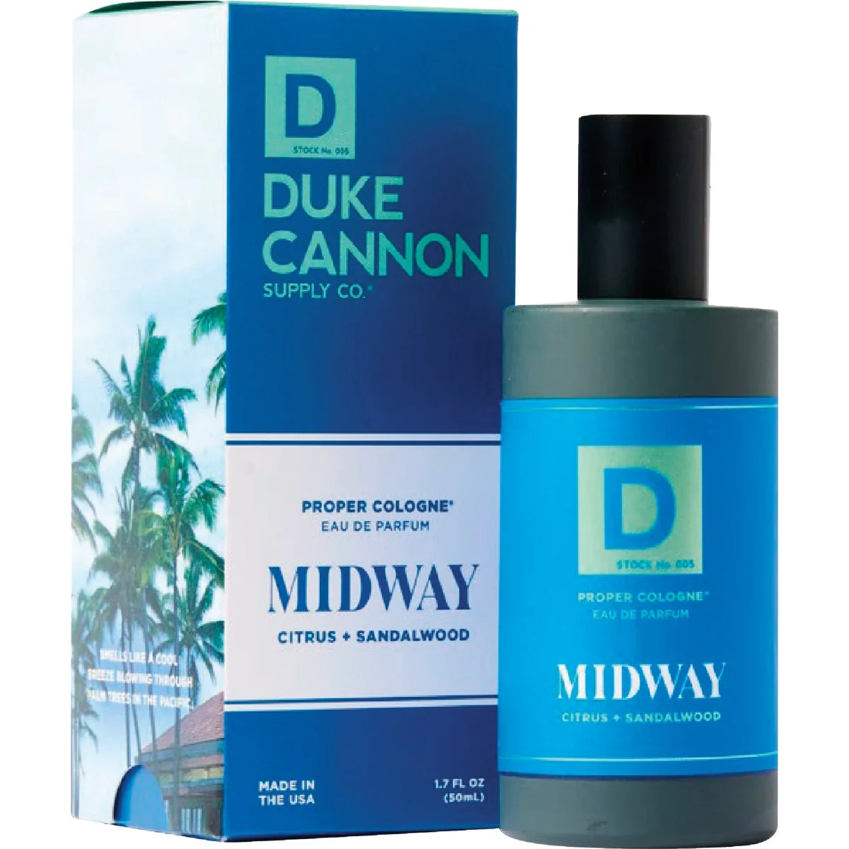 Proven Duke Cannon 1.7 Oz. Midway Proper Cologne Crafted