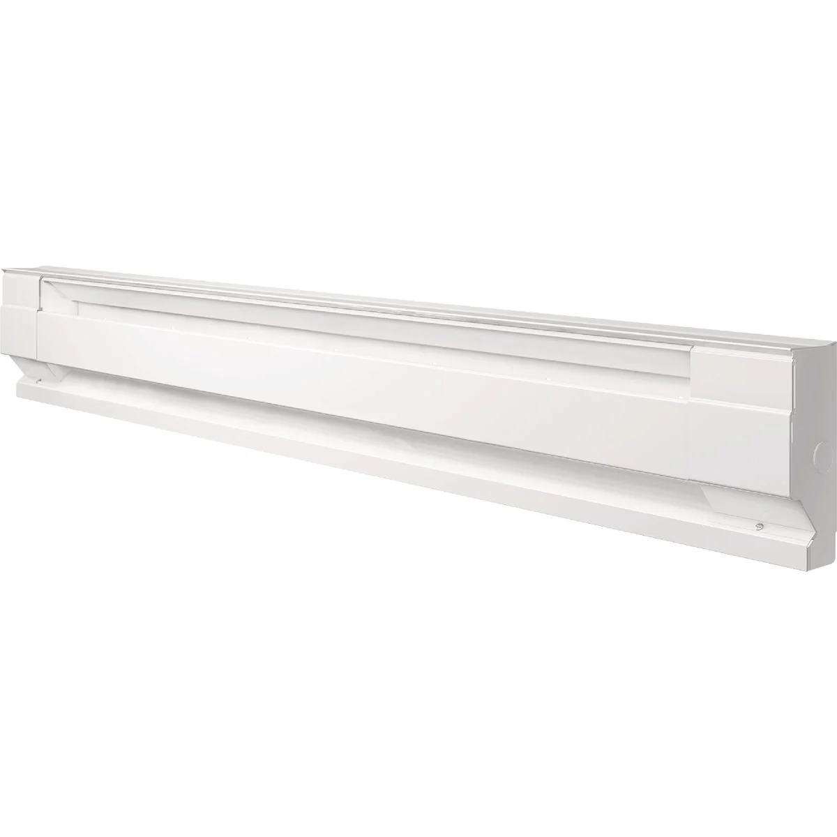 Green Cadet F Series 4 Ft. 1000W 120V Electric Baseboard Heater White Premium