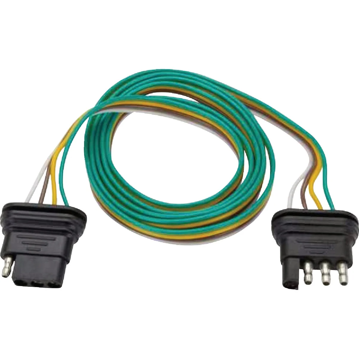 Quality TowSmart 60 In. 18 Ga. 4-Way Flat Loop Connector Trailer Light Wiring Kit Reliable