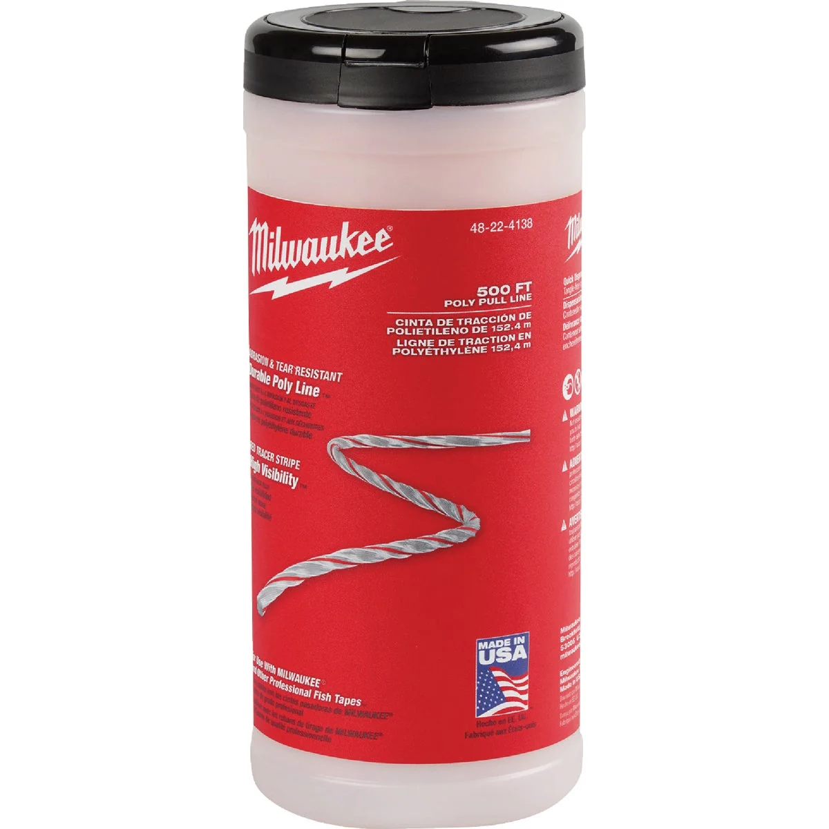 Next-Generation Milwaukee 500 Ft. Poly Pull Line Elegant