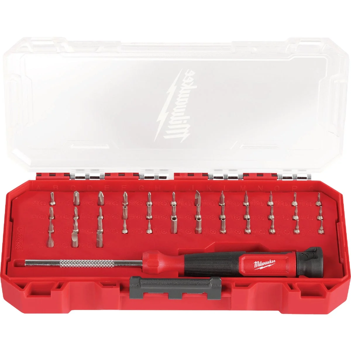 Easy-to-Use Milwaukee 39-In-1 Precision Multi-Bit Screwdriver Carefully Designed