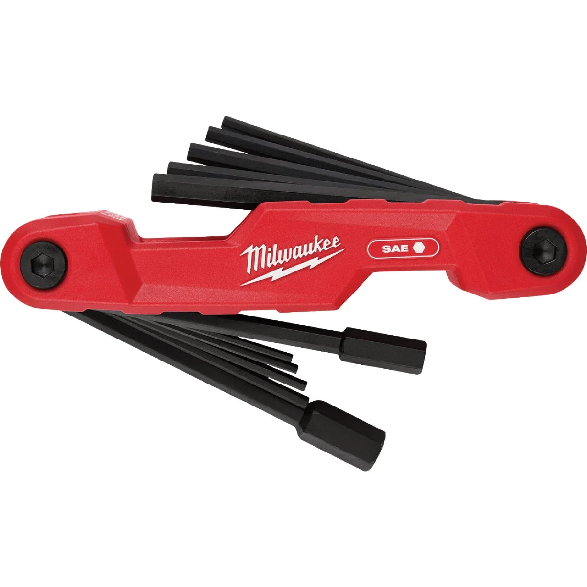 Original Milwaukee Standard Electrician's Folding Hex Key Set 11-Piece Safe