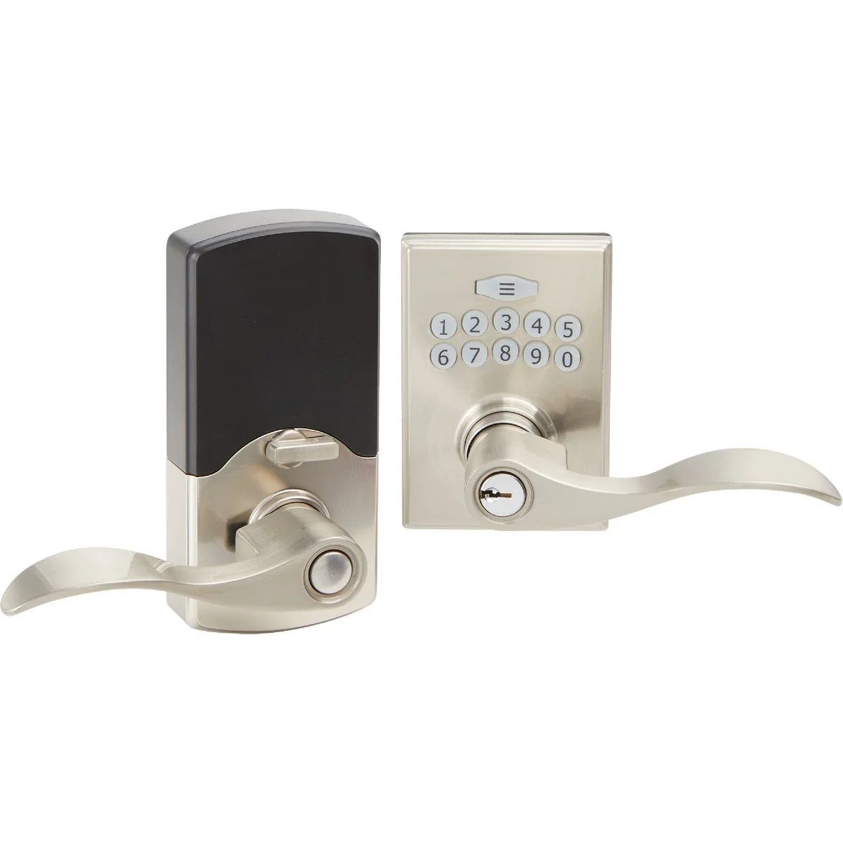 Advanced Steel Pro Electronic Leverset Brushed Nickel Original