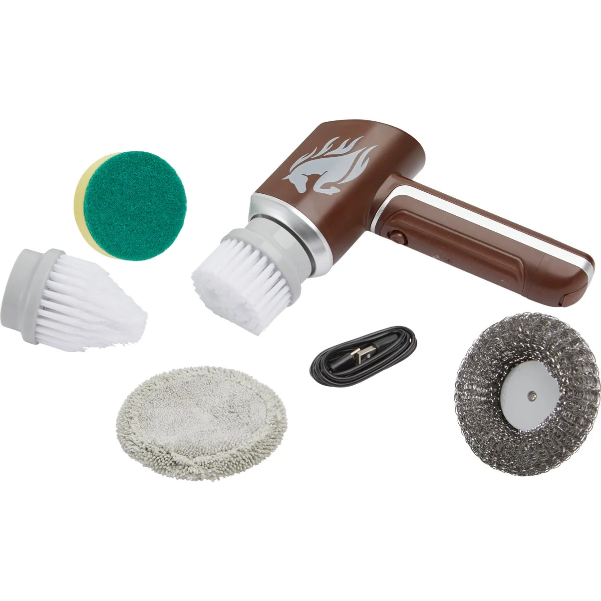 Soft Ruby Horsepower Handheld Cordless Power Scrubber Next-Generation