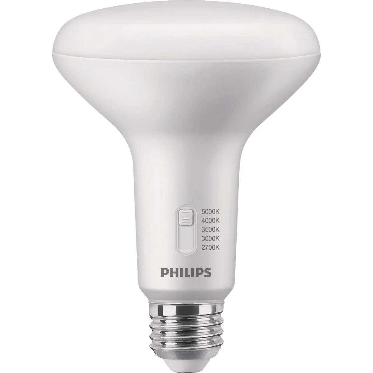 Prestigious Philips 65W Equivalent 5CCT BR30 Medium Dimmable LED Floodlight Light Bulb 3-Pack Powerful