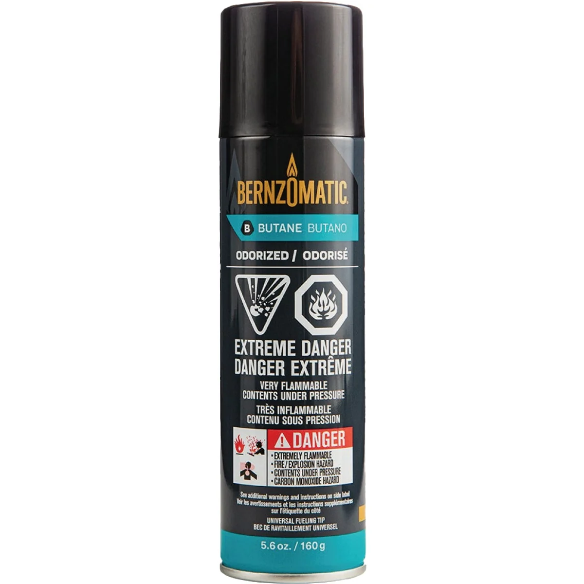 Safe Bernzomatic 5.6 oz Butane Cylinder Refill Responsible