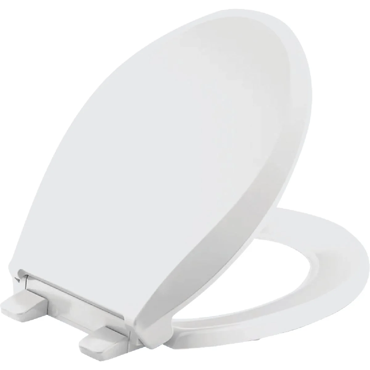 Expertly Made Kohler Cachet ReadyLatch Quiet-Close Round Toilet Seat with Nightlight White High-End