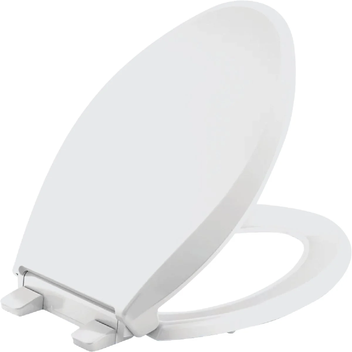 Specialty Kohler Cachet ReadyLatch Quiet-Close Elongated Toilet Seat with Nightlight White Long-Lasting