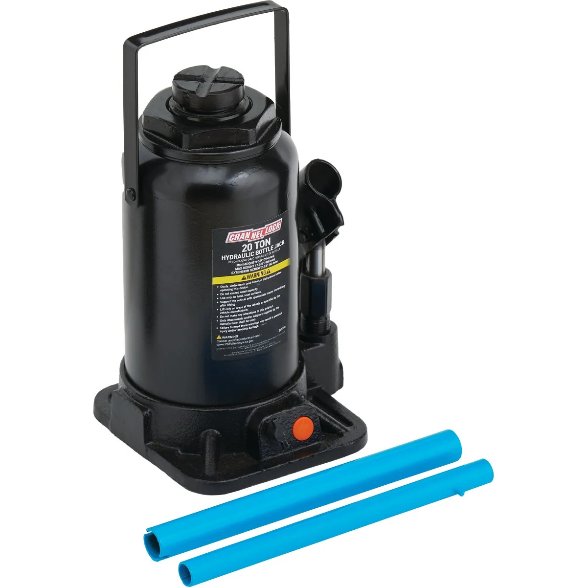 World-Class Channellock 20-Ton Bottle Jack Luxury