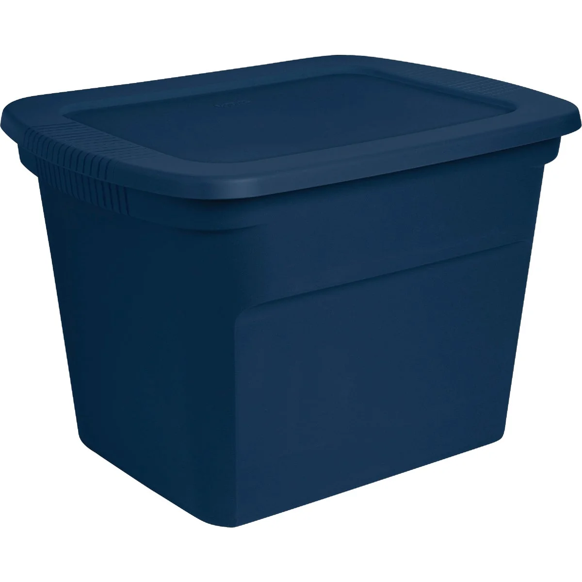 Consistent Sterilite 18 Gal. 68L Marine Blue Tote Pure