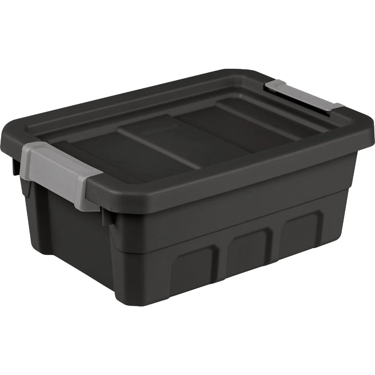 Elegant Sterilite 4 Gal. 15L Black Stacker Tote Top-Quality