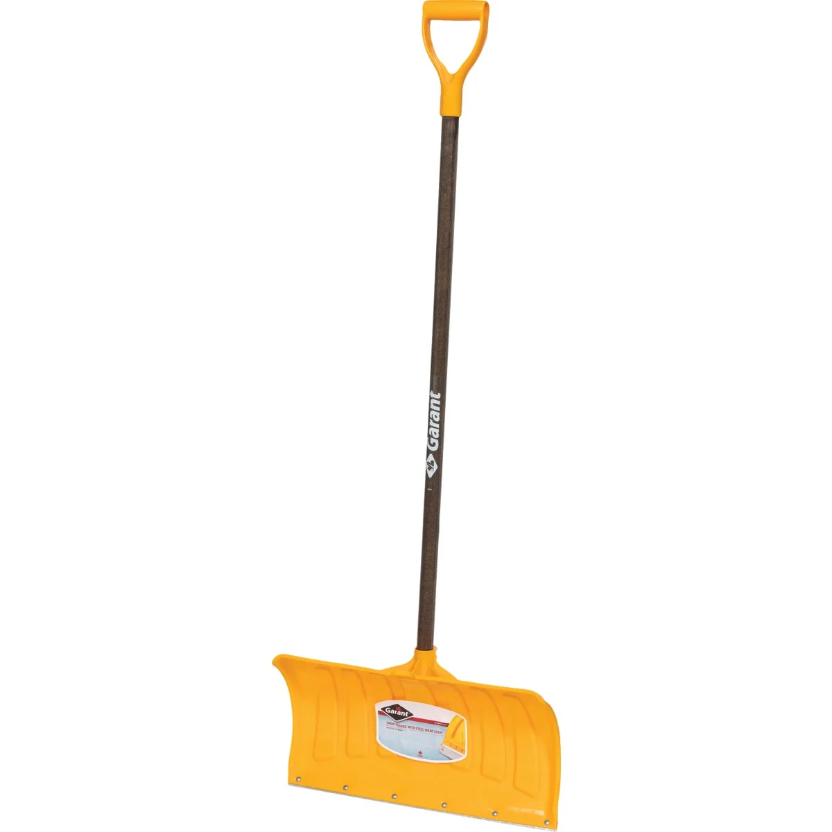 Verified Garant 21 In. Poly Blade Snow Pusher with Steel Wear Strip Advanced
