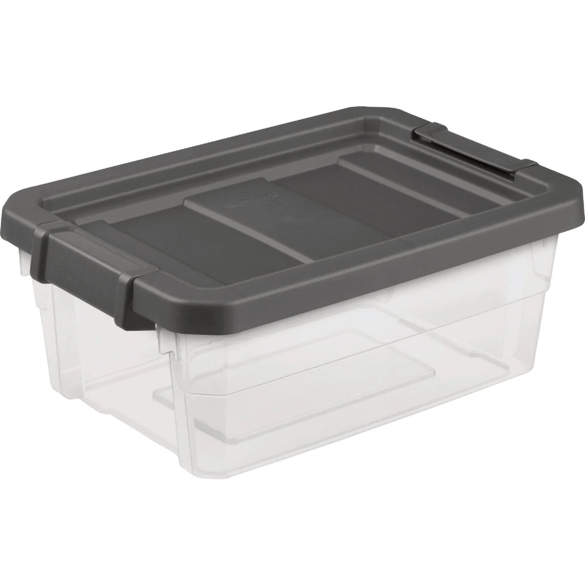 Eco-Friendly Sterilite 16 Qt. 15L Flat Gray Stacker Box Professional