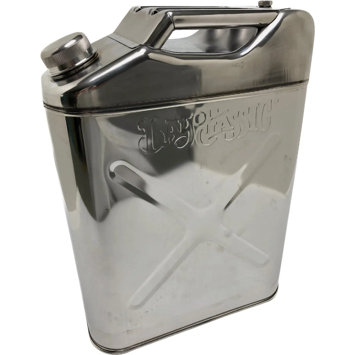 Quality Bayou Classic 20 Qt. Stainless Steel Cooking Oil Can Effective