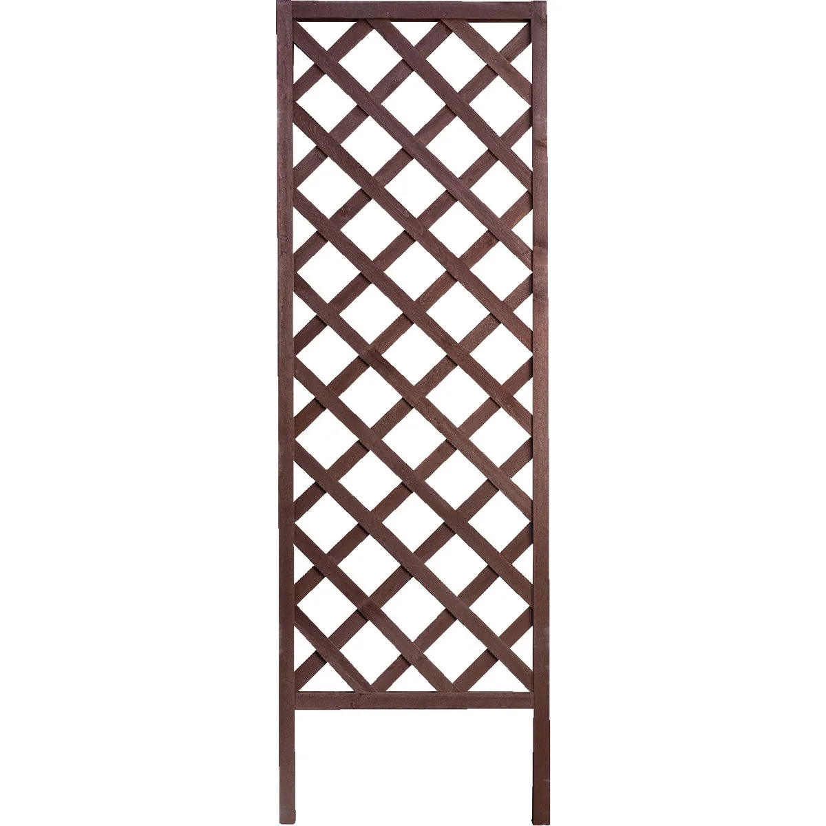 High-Grade Panacea 72 In. H. Wood Lattice Framed Trellis Elegant