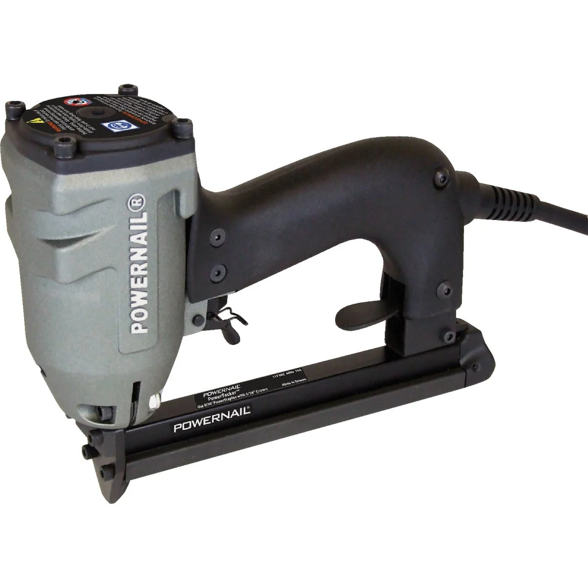 High-End Powernail 20-Gauge 3 16 In. Electric Carpet Floor Stapler Versatile