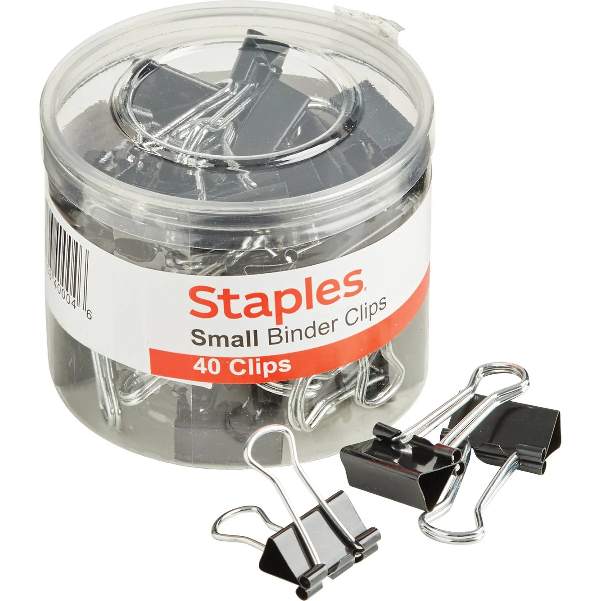Superior Staples 0.75 In. Small Binder Clips 40-Pack Eco-Friendly