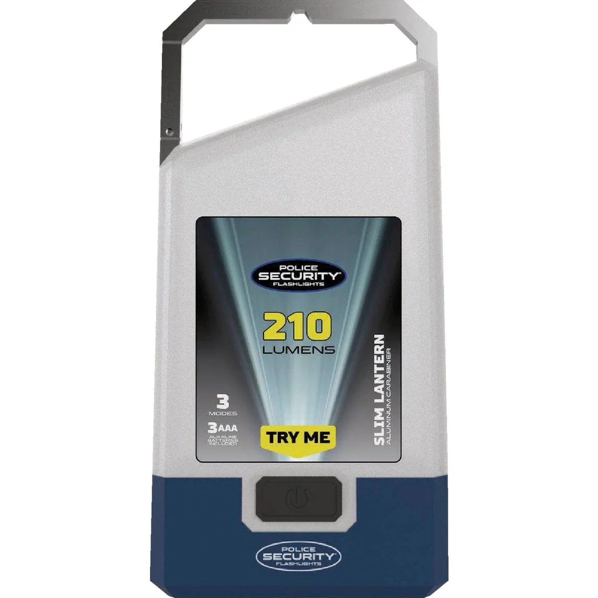 Enhanced Police Security 3.75 In. W. x 6 In. L. x 1.25 In. D. White Plastic LED Slim Lantern Verified