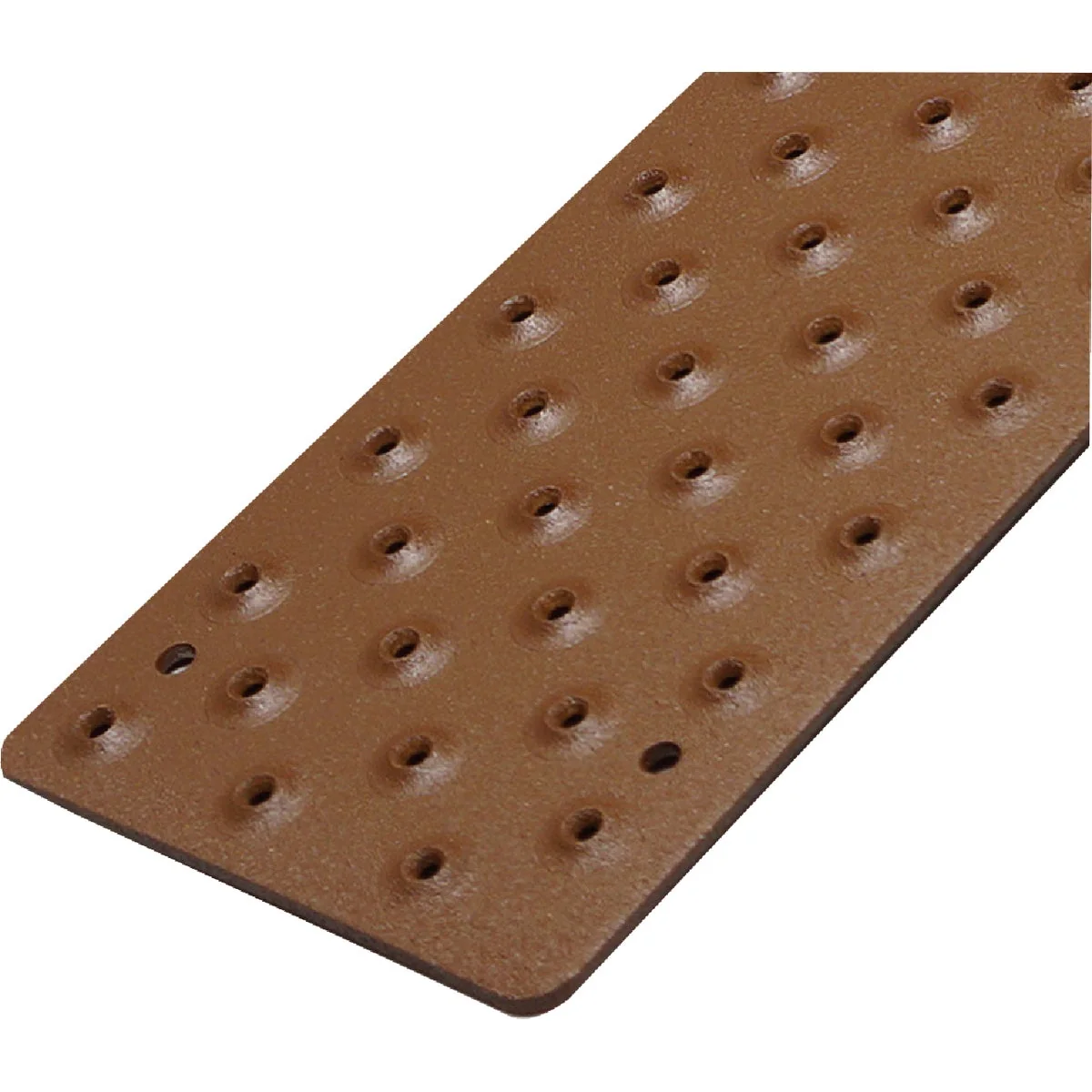 Modern Handi Treads 3.75 In. W. x 30 In. L. Brown Non-Slip Aluminum Tread World-Class