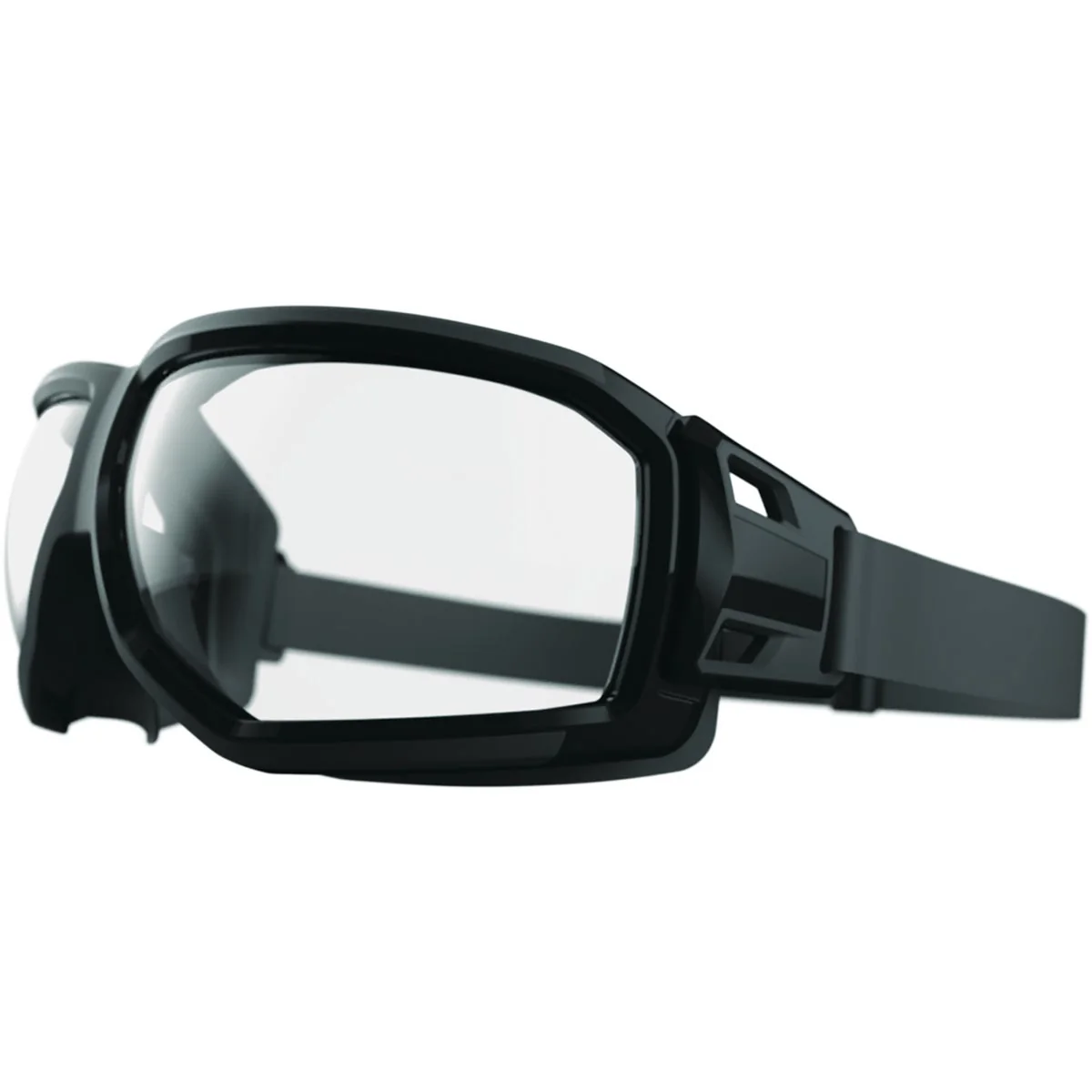 Carefully Designed I-form Morfit Black Frame Safety Glasses with Clear Lenses Exceptional