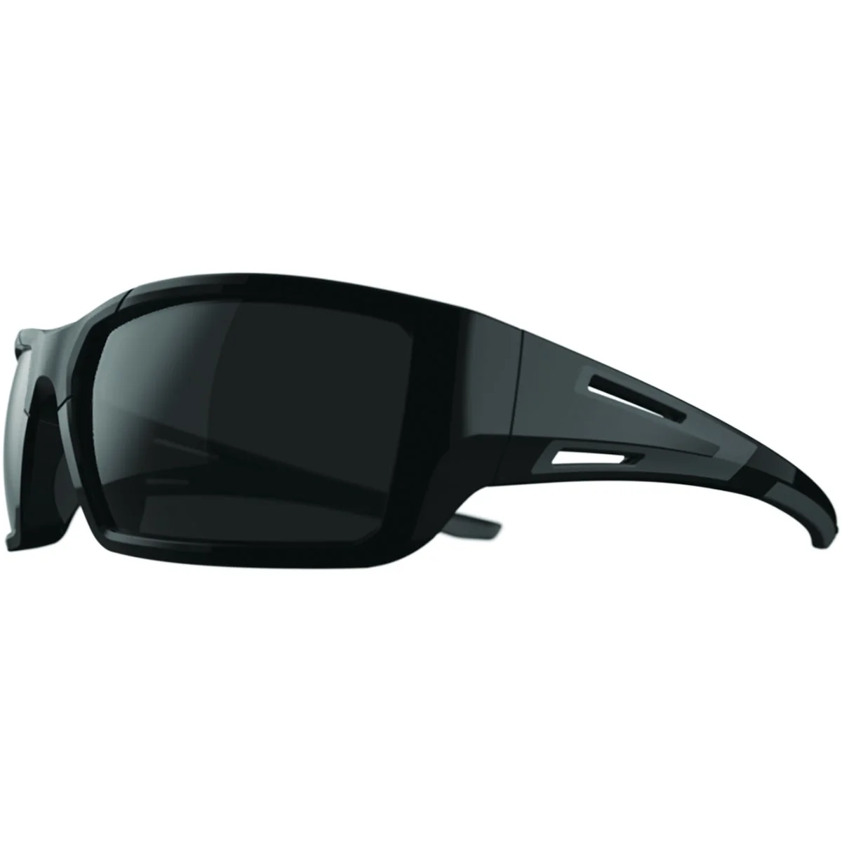 Specialty I-Form Stryker Black Frame Safety Glasses with Smoke Lenses Original Design