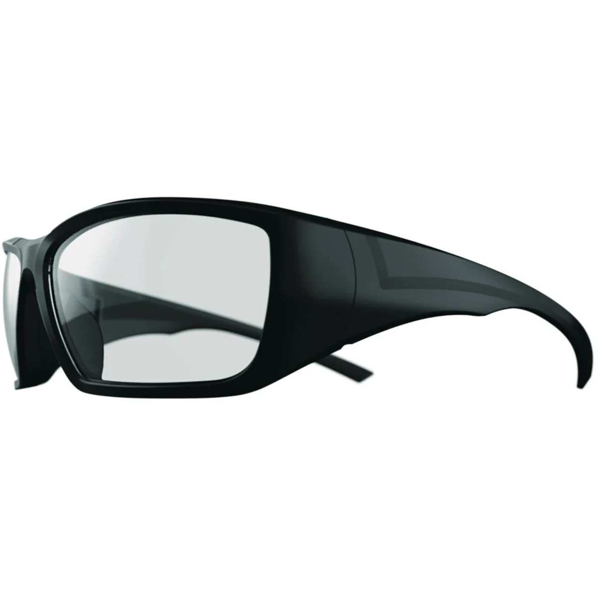 Professional I-Form Lava Black Frame Safety Glasses with Clear Lenses Exclusive