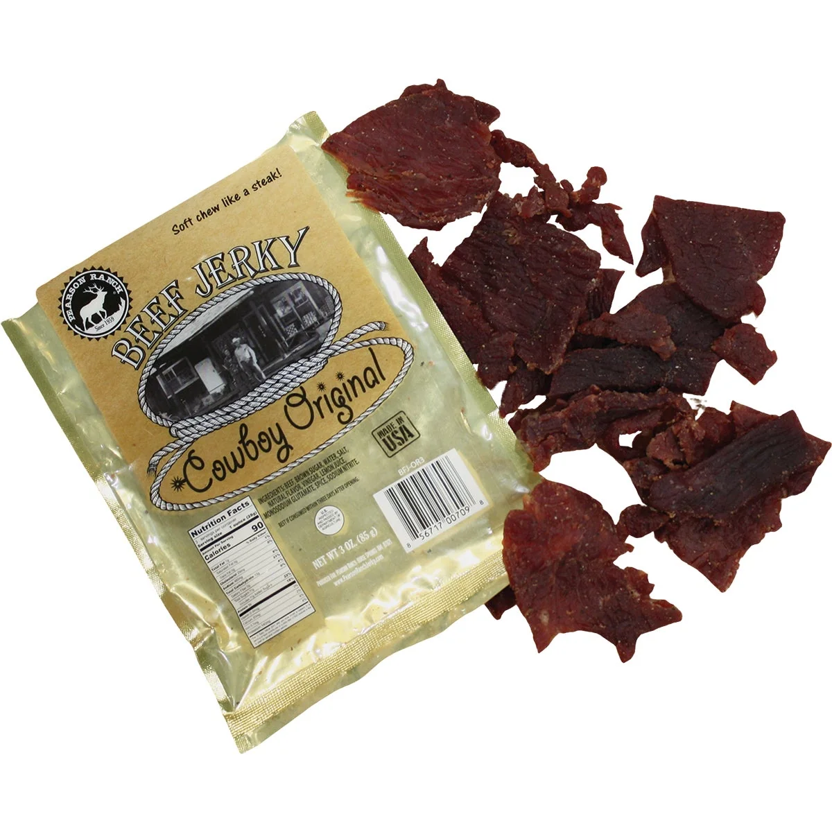 High-Performance Pearson Ranch Jerky 3 Oz. Cowboy Premium Whole Muscle Jerky Optimized
