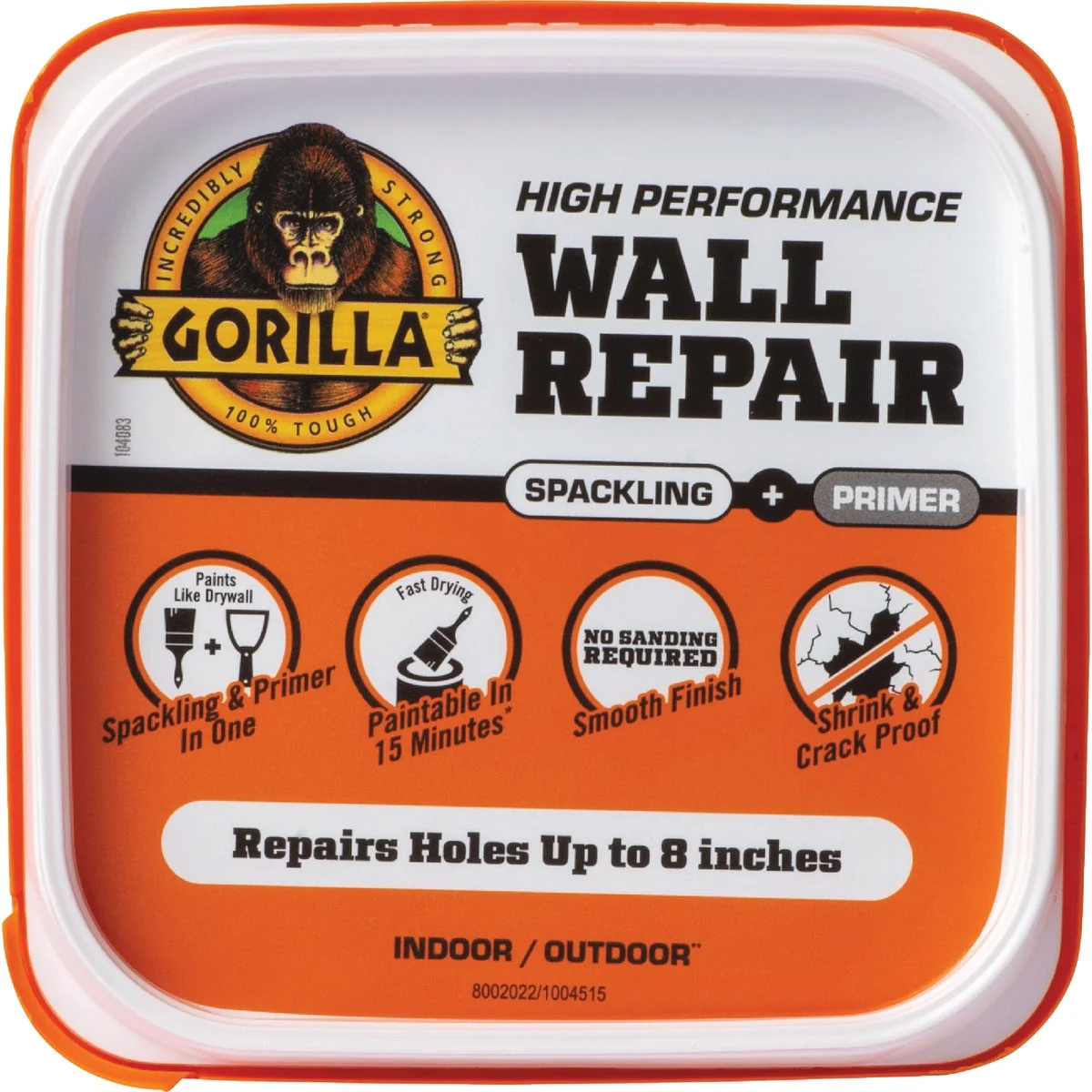 Efficient Gorilla 16 Oz. Wall Repair Spackling Primer Original