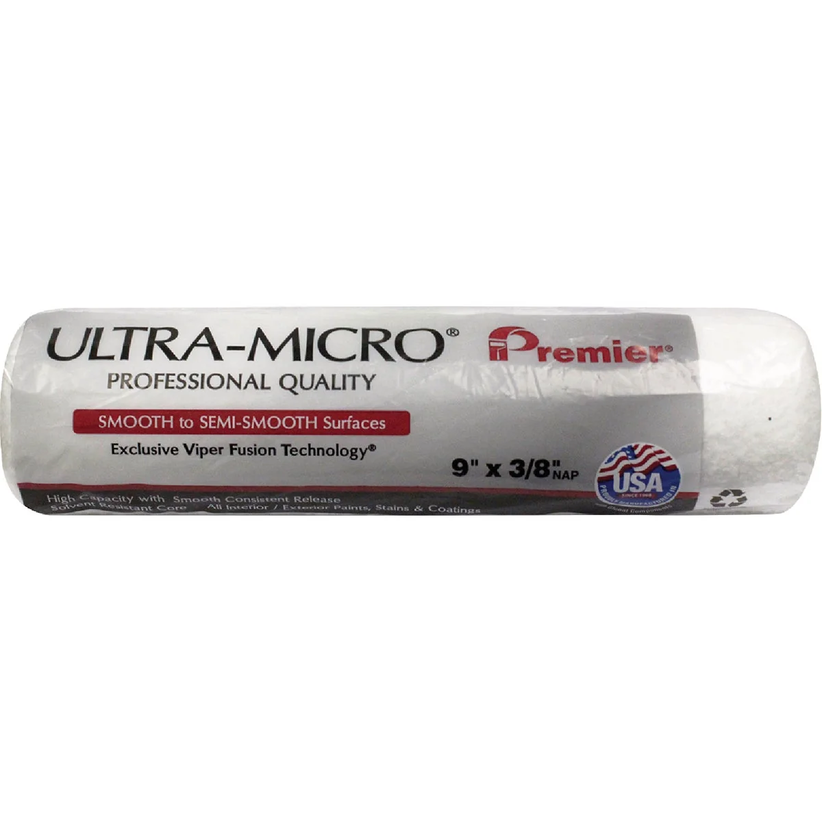 Environmentally Friendly Premier 9 In. X 3 8 In. Ultra-Micro Roller Cover Verified
