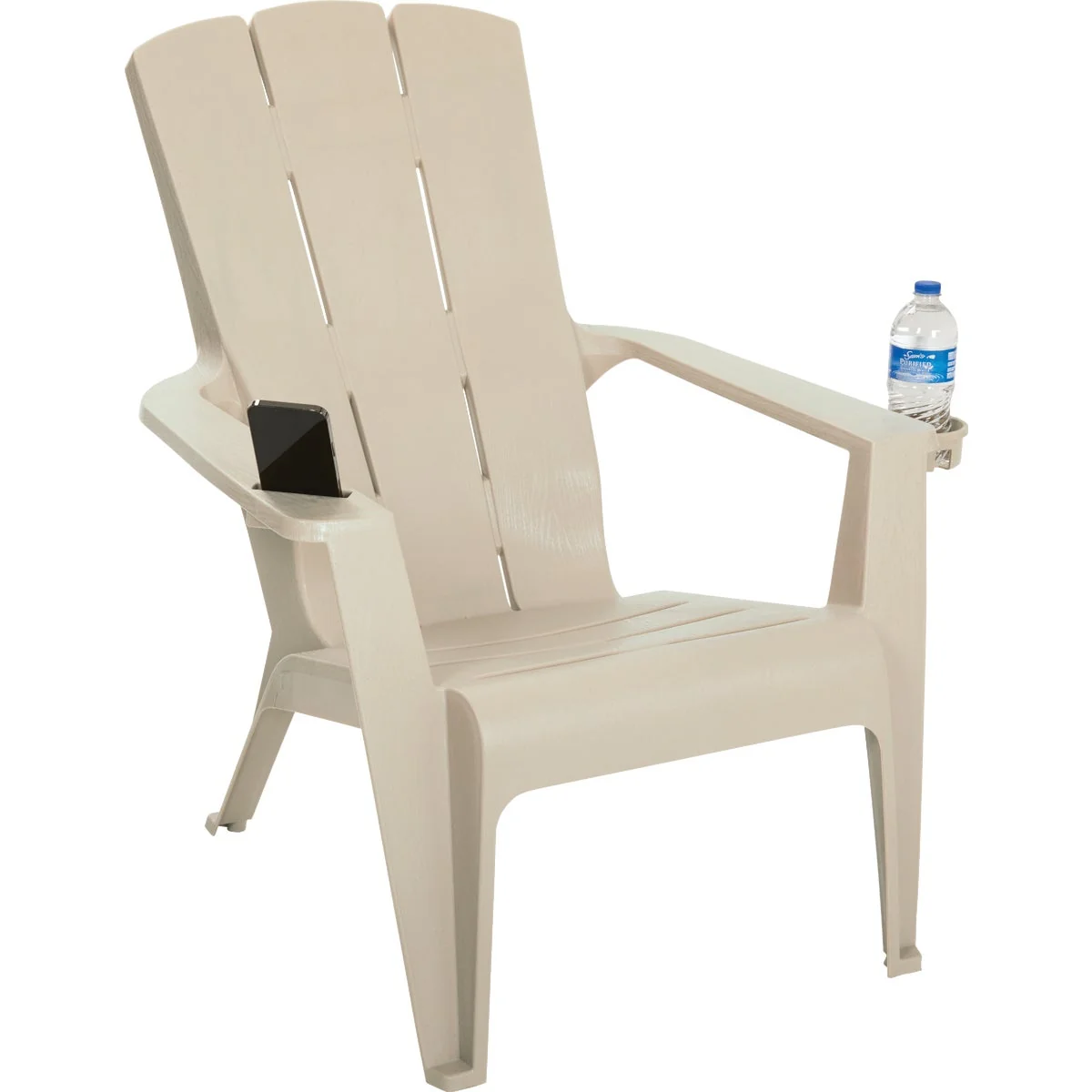 Elegant Gracious Living Sandstone Deluxe Contour Adirondack Chair High-End