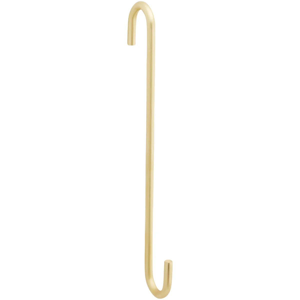High-Grade National 2649 8 In. Brushed Gold Steel Modern Large S-Hook Plant Hanger Flexible