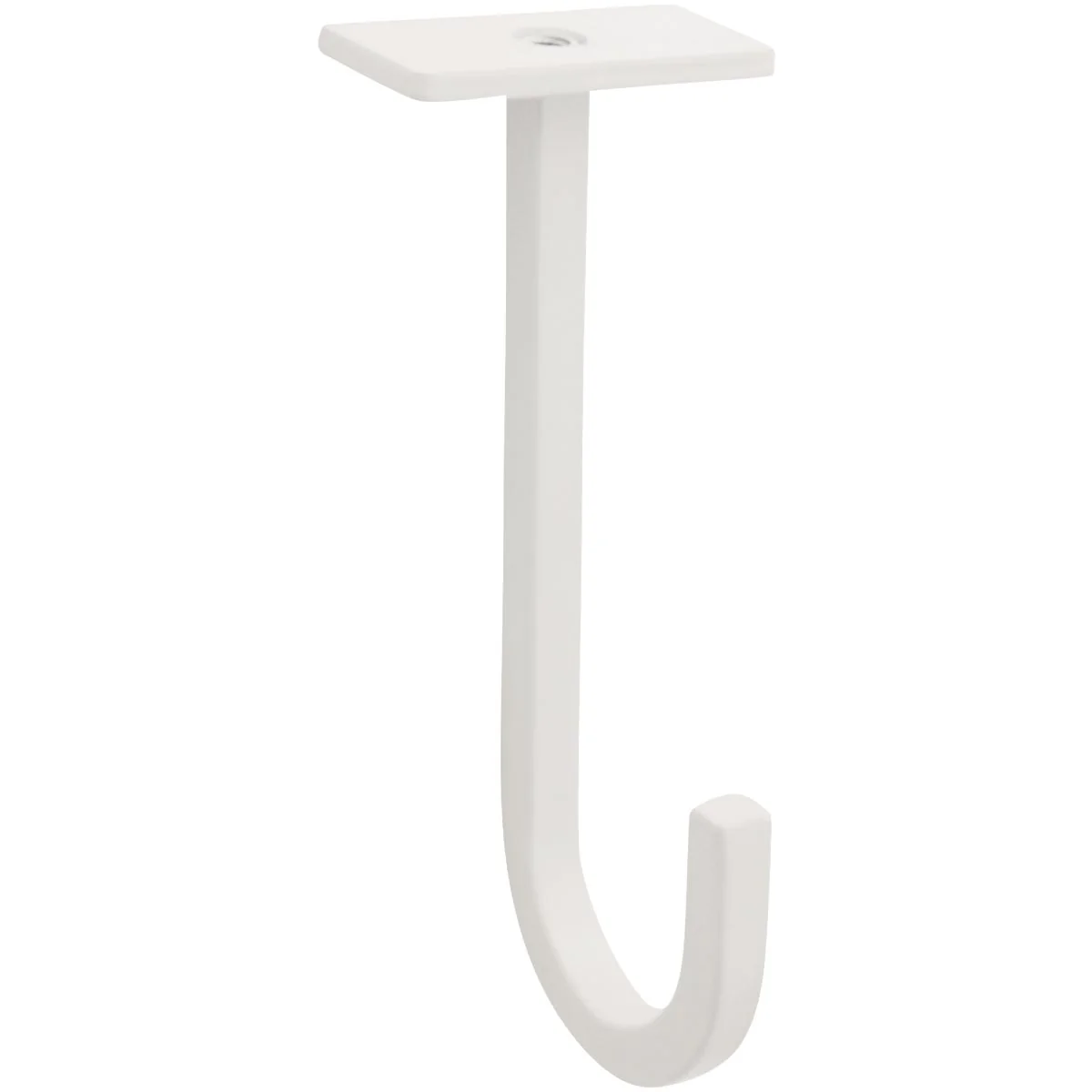 Advanced National 2647 5 In. White Steel Long Ceiling Plant Hook Proven