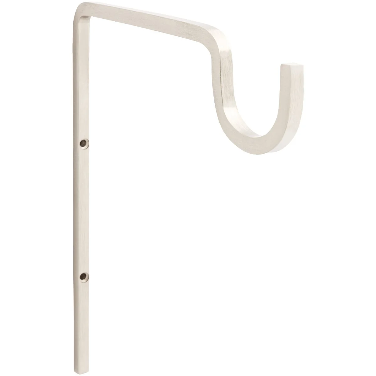 Specialty National 2646 9 In. Satin Nickel Steel Extended Wall Hook Plant Hanger Superior