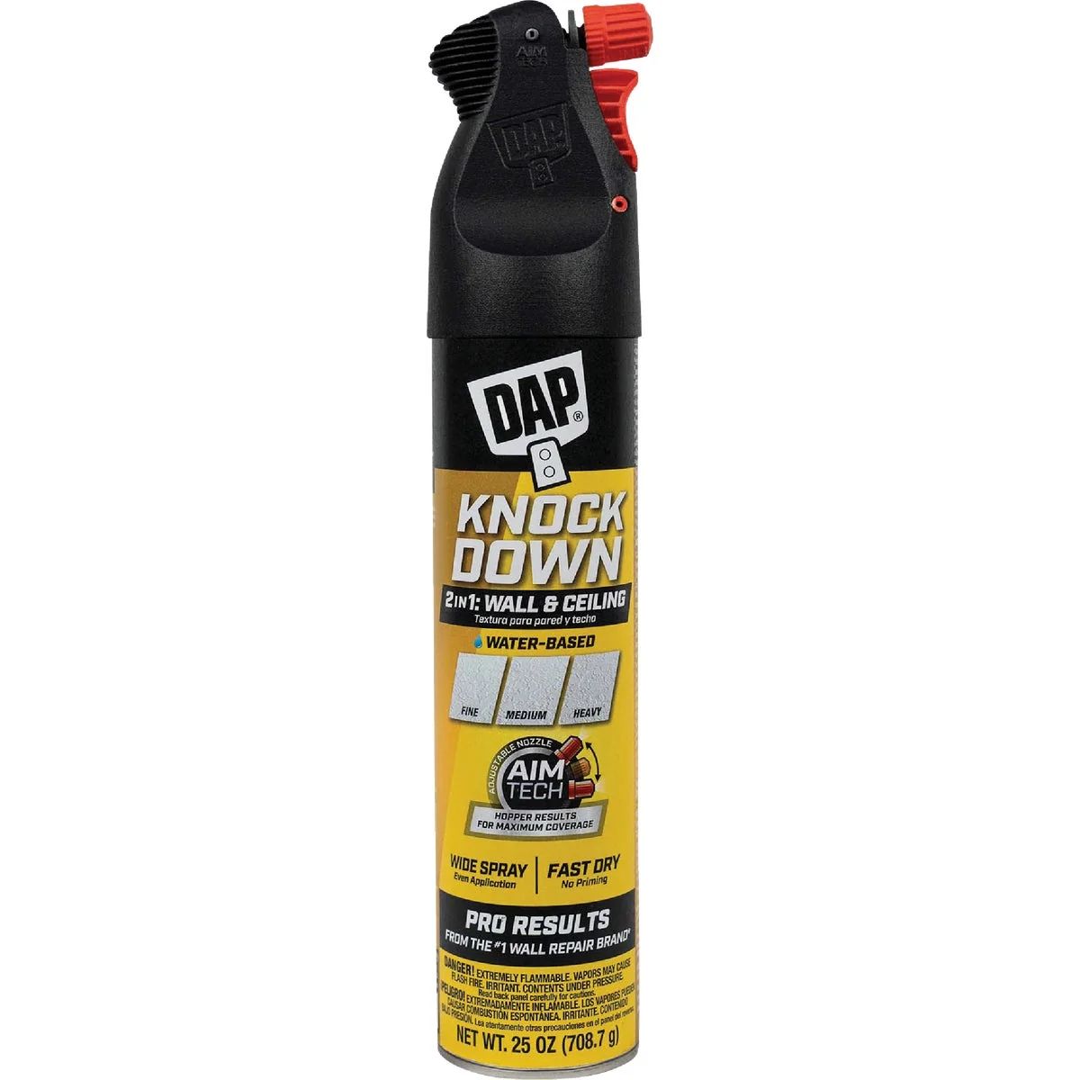 Organic Dap 25 Oz. 2-In-1 Knockdown Water Base Spray Texture Outstanding