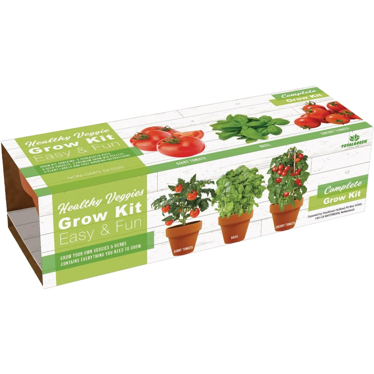 Smart TotalGreen Holland Italian Herb Trio Grow Kit Trusted