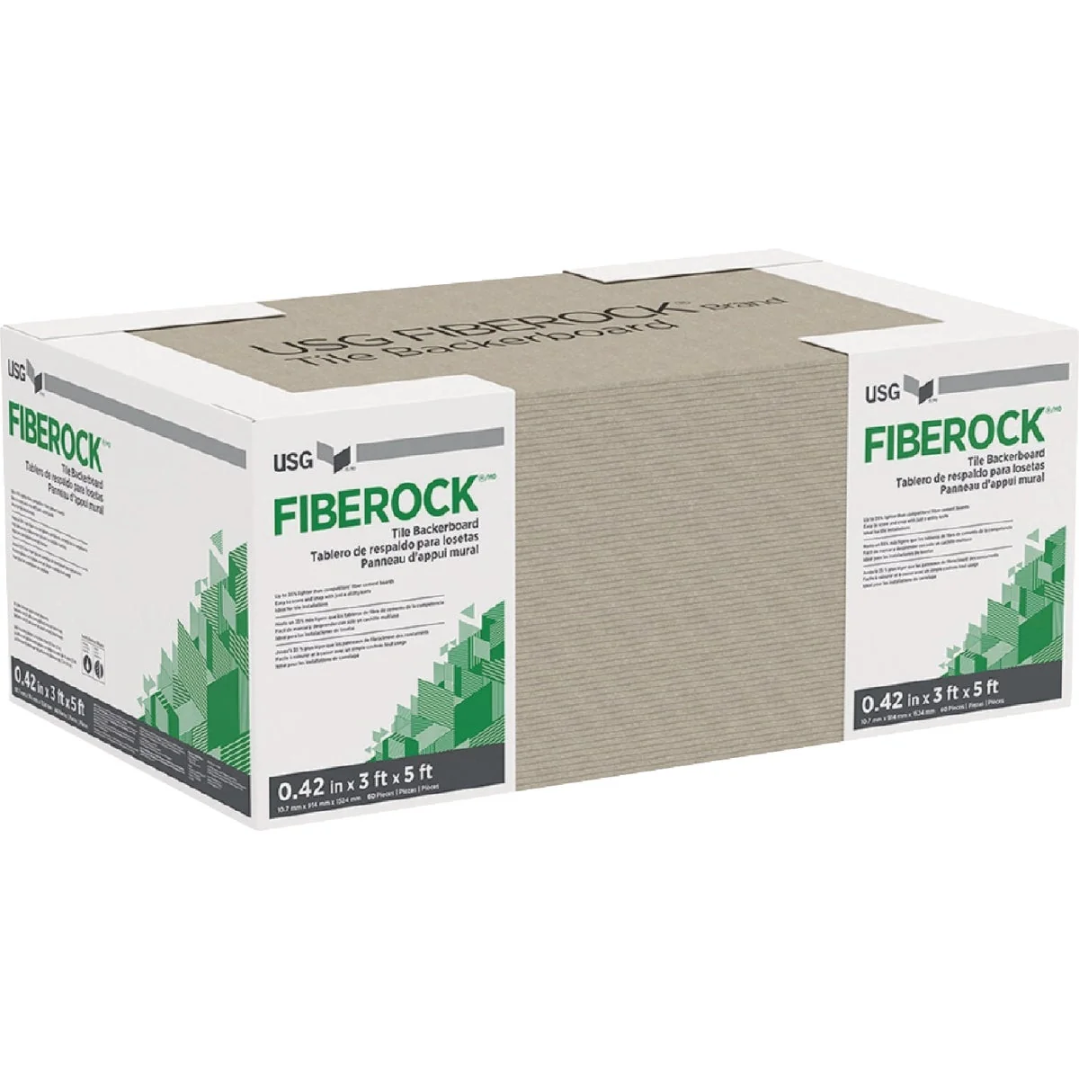 Proven Fiberock 0.42 In. x 3 Ft. x 5 Ft. Tile Backerboard Carefully Designed