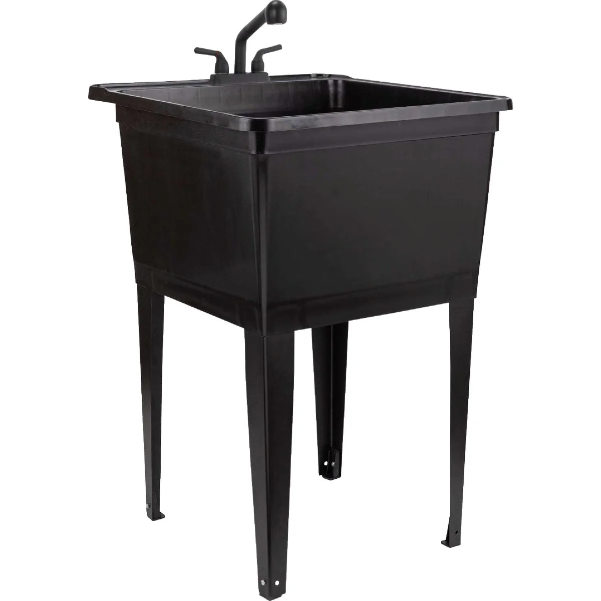 Green Tehila 21 Gal. Black Utility Sink High-Performance