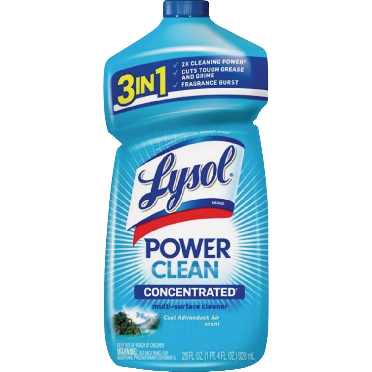 Fine Lysol 28 Oz. Cool Adirondack Air Power Clean Multi-Surface Cleaner Reliable