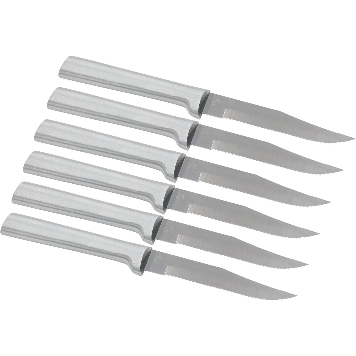 Versatile Rada Cutlery 6-Piece Serrated Steak Knife Set Minimalist