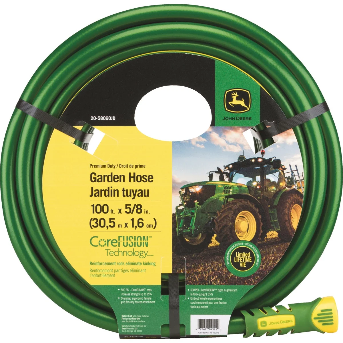 Environmentally Friendly John Deere 5 8 In. x 100 Ft. Hose Fashionable