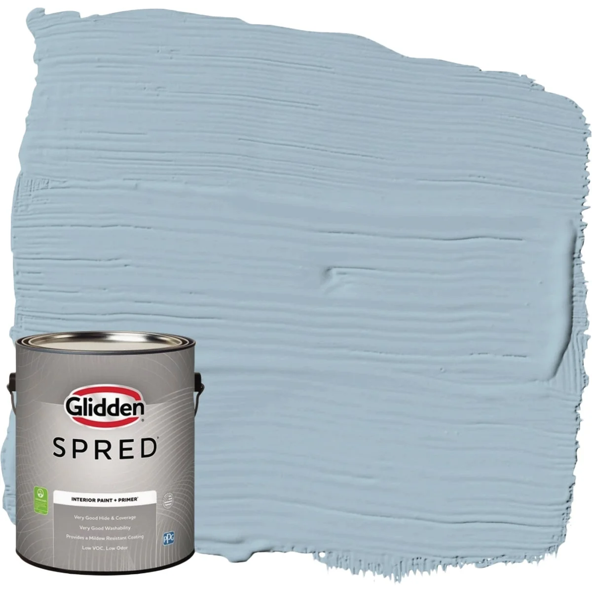 Practical Glidden Spred Interior Grab-N-Go Paint Primer Semi-Gloss Paint Graceful 1 Gal. Dependable