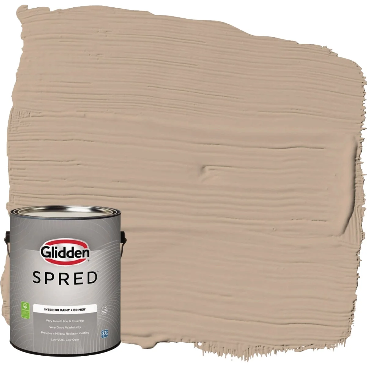 Consistent Glidden Spred Interior Grab-N-Go Paint Primer Eggshell Paint Transcend 1 Gal. Quality