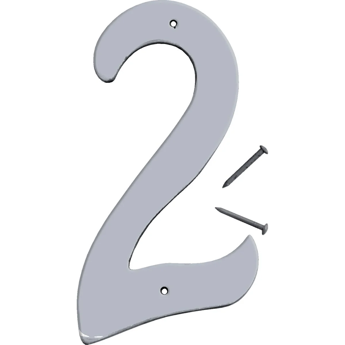 Consistent Hy-Ko 4 In. Satin Nickel Number 2 Authentic