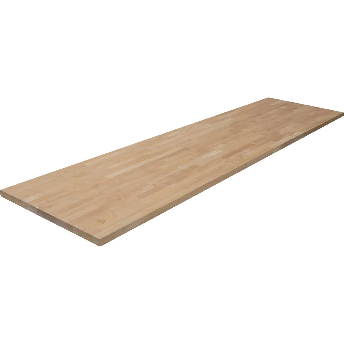 Fine VT Industries CenterPointe 10 Ft. Butcher Block Countertop Unfinished Hevea Wood Secure
