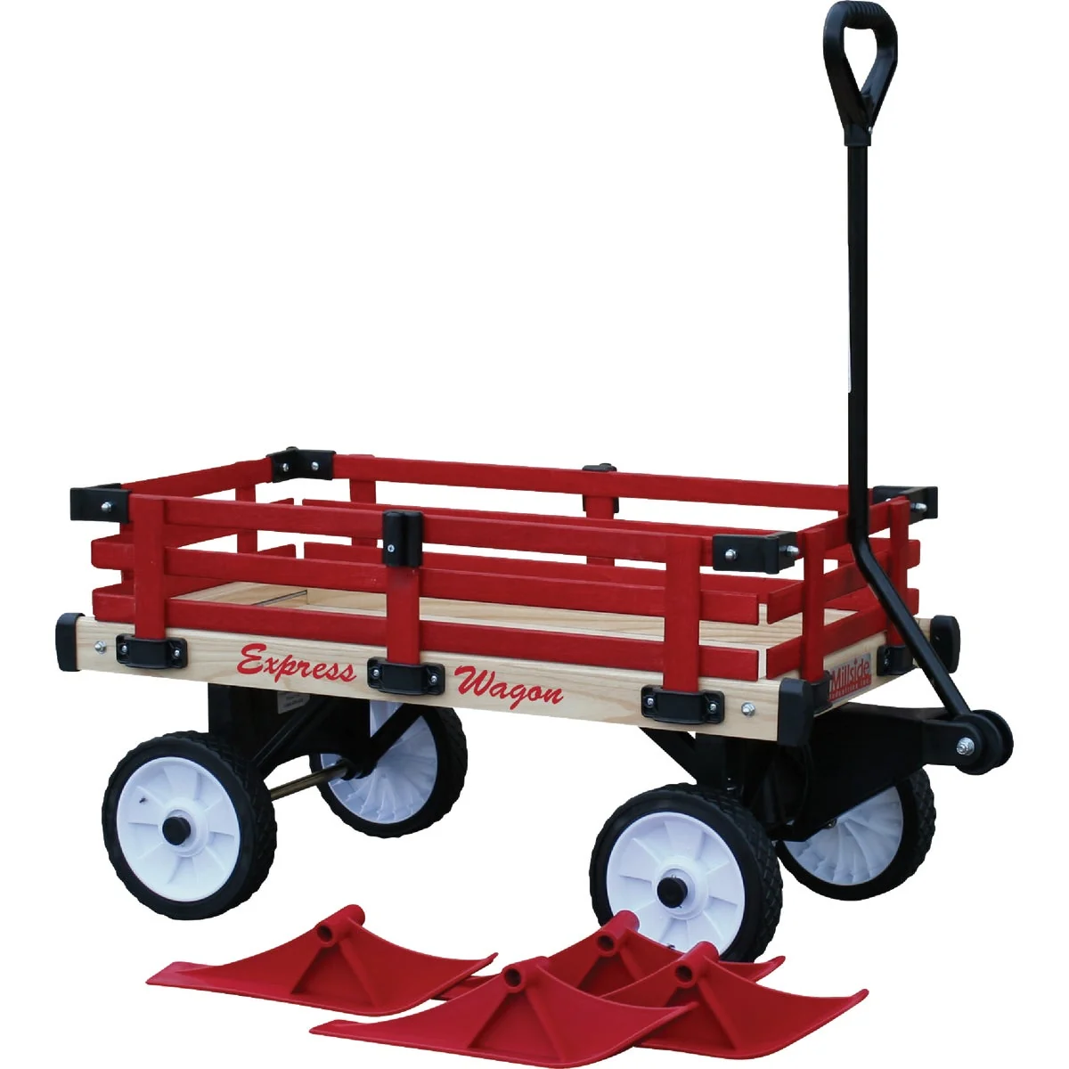 Clean Millside 16 In. x 34 In. Convertible Sleigh Wagon Sustainable