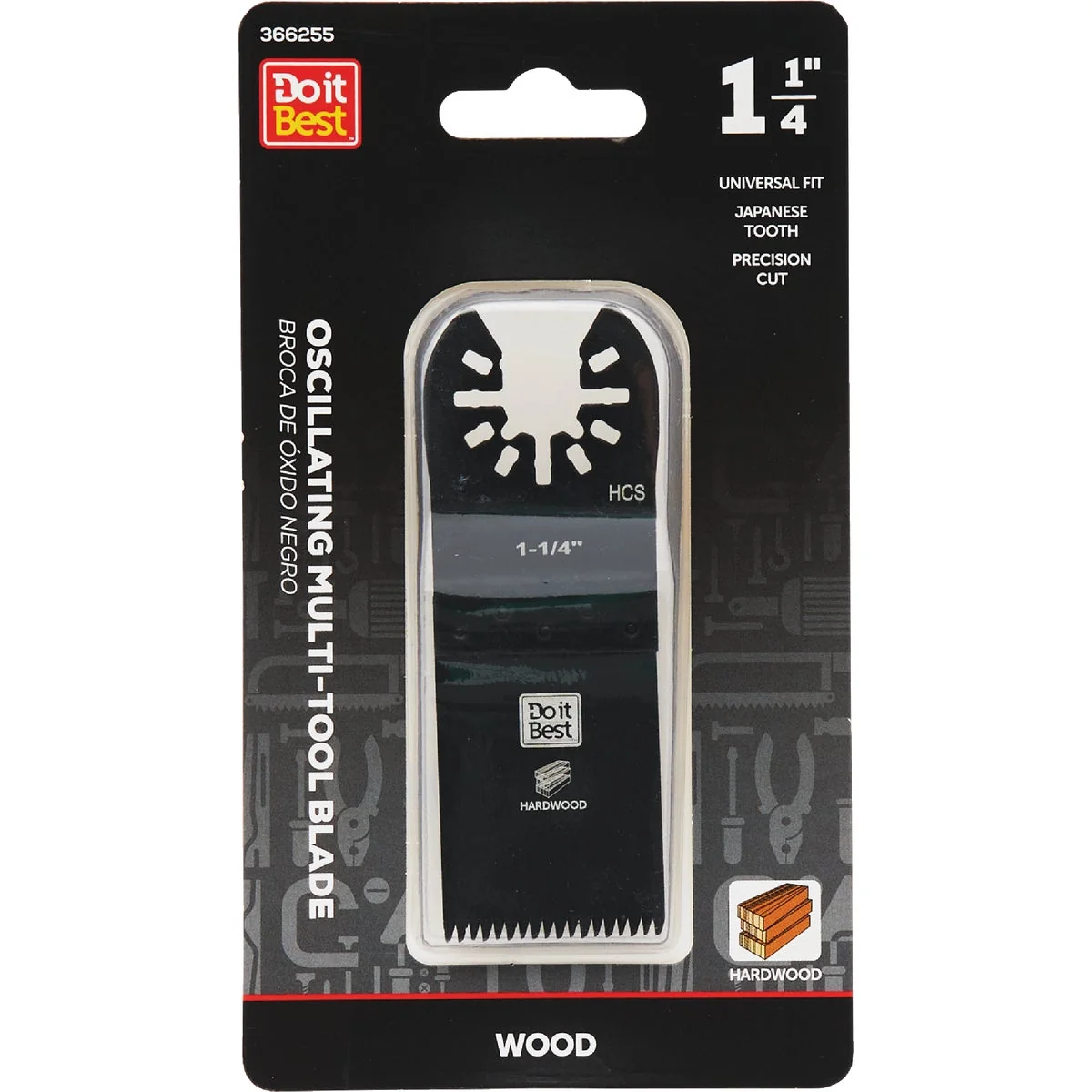 Minimalist 1-1 4 Oscillating Multitool Blade Green