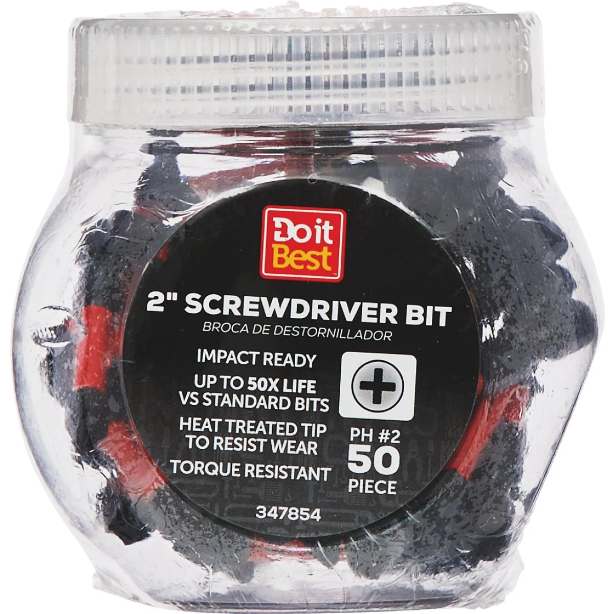 Soft Do it 2 PHL 2 In. Bulk Screwdriver Bits 50-Pack Natural