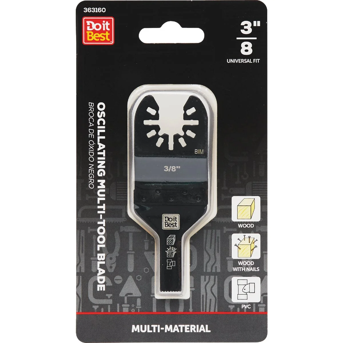 Exceptional 3 8 Oscillating Multitool Blade Green