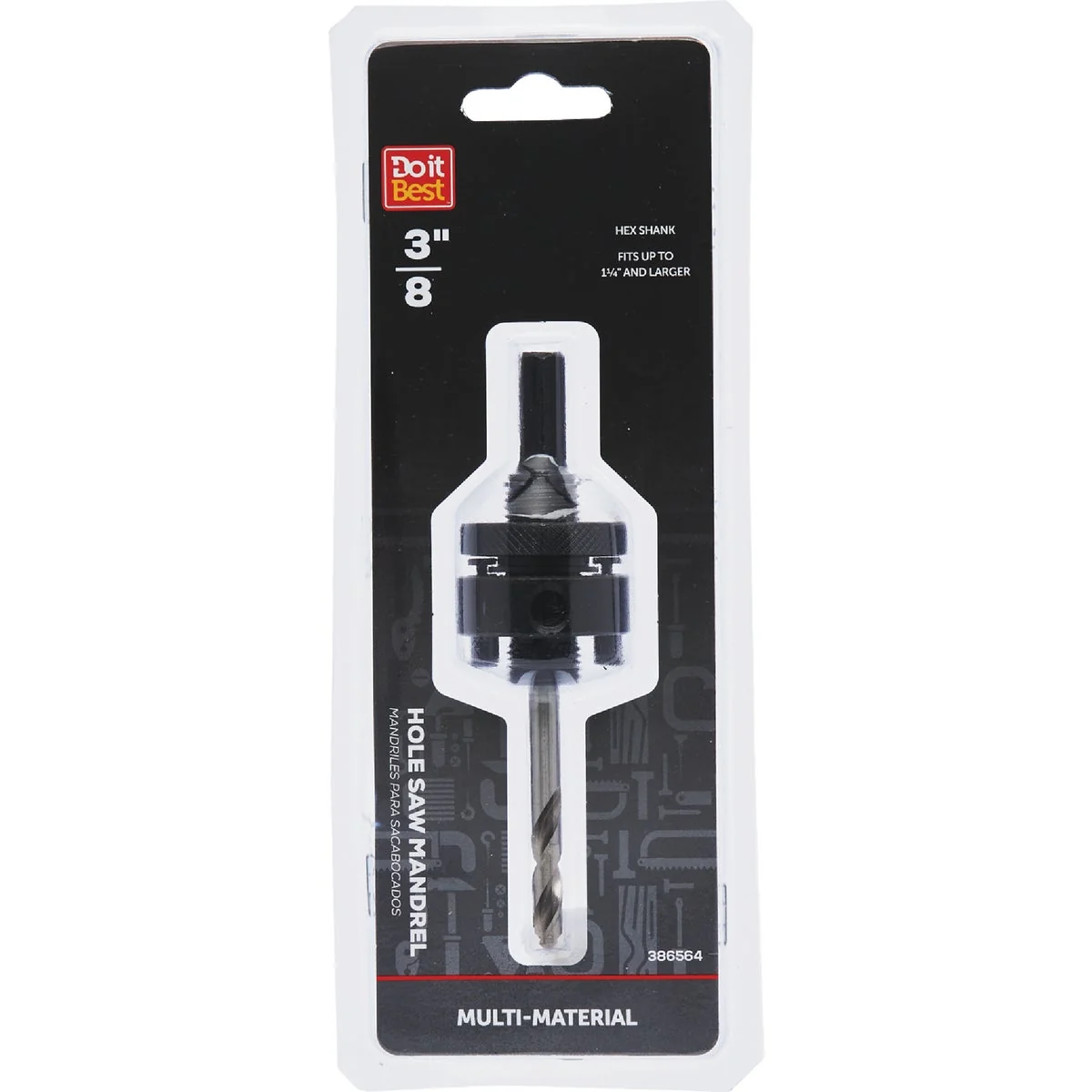 Organic Do it 3 8 In. Hex Shank Hole Saw Smooth
