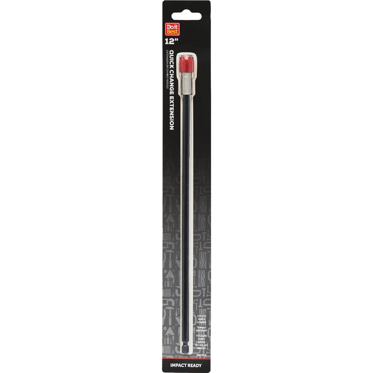 Organic Do it 12 In. Quick Change Bit Extension Premium